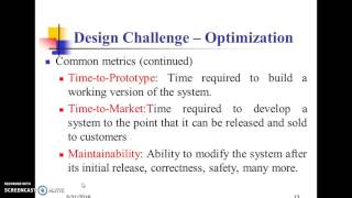 Embedded System Design -Optimization Challenge