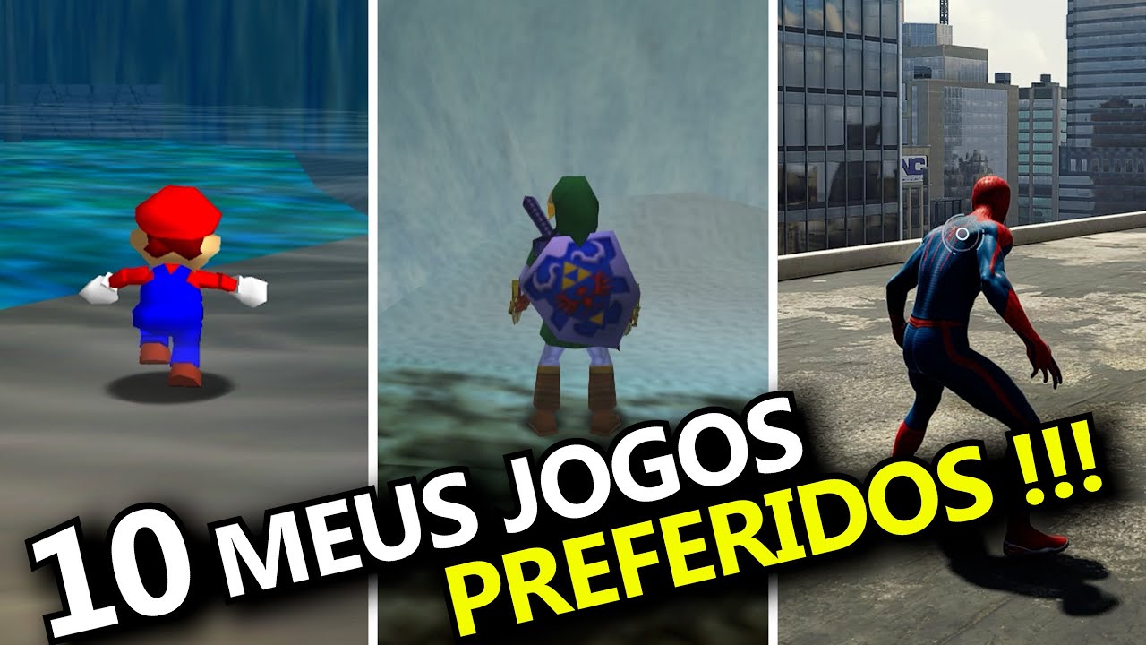 TOP 10 MEUS JOGOS PREFERIDOS DE TODOS OS TEMPOS