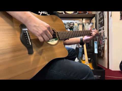 Демонстрация звучания электроакустической гитары Ibanez AW65ECE