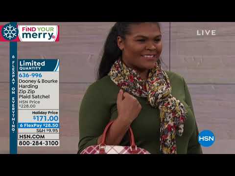 HSN | Dooney and Bourke Handbags 12.09.2018 - 05 AM
