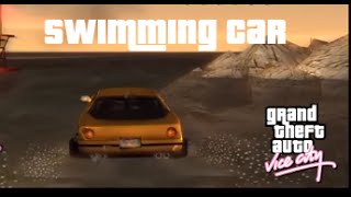 GTA Vice City: Swimming Car Cheat [PS4,PC,XBOX]