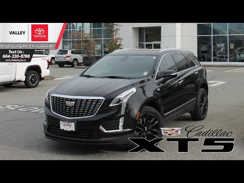2022 Cadillac XT5 AWD 4dr Luxury in Black for sale at VALLEY TOYOTA in CHILLIWACK, BC