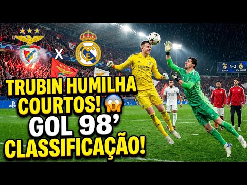 Melhores Momentos INSANOS! BENFICA 4-2 REAL MADRID! Mbappé DOUBLE, 2 EXPULSOS e GOLAÇO do GOLEIRO!