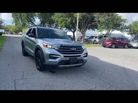 2020 Ford Explorer XLT SUV Silver