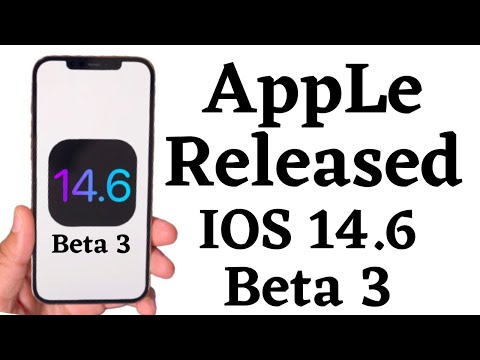 Apple Released 3rd Beta Of iOS 14.6 ( How To Download Install iOS 14.6 Beta 3 On Any iPhone iPad )