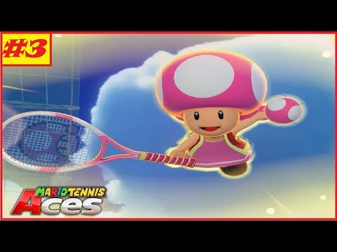 Mario Tennis Aces Tournament - Part 3 | Taking Dubs!