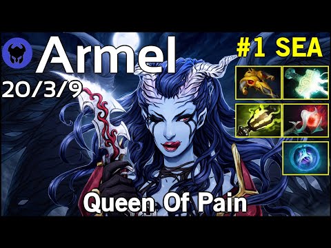 Armel [TNC] plays Queen Of Pain!!! Dota 2 7.21