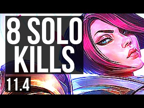 FIORA vs IRELIA (TOP) | 3.1M mastery, 8 solo kills, 1600+ games, Godlike | KR Master | v11.4