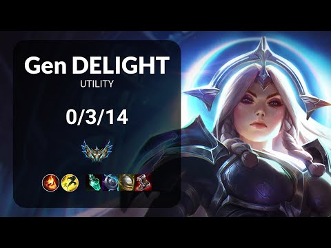Gen Delight Leona vs Rakan UTILITY - KR  Patch 13.15