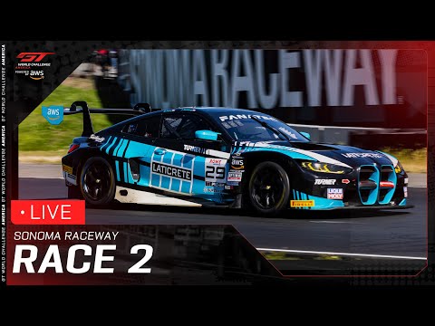 LIVE | Race 2 | Sonoma Raceway | GT World Challenge America powered by AWS 2025
