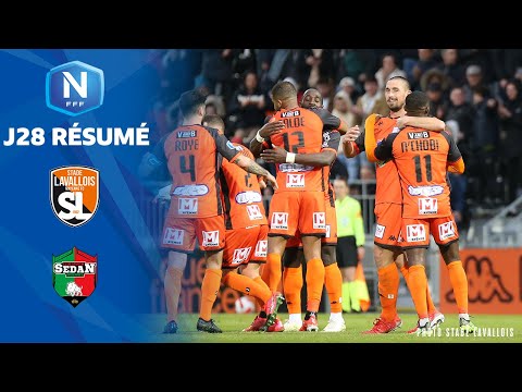 J28 I Stade Lavallois - CS Sedan Ardennes (3-0), le résumé I National FFF 2021-2022