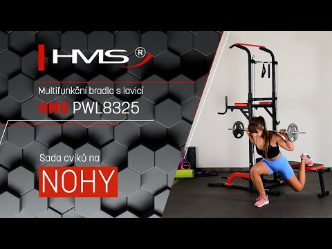 Multifunkční bradla s lavicí HMS PWL8325