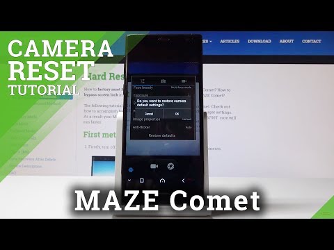 How to Reset Camera in Maze Comet - Restore Camera Defaults
