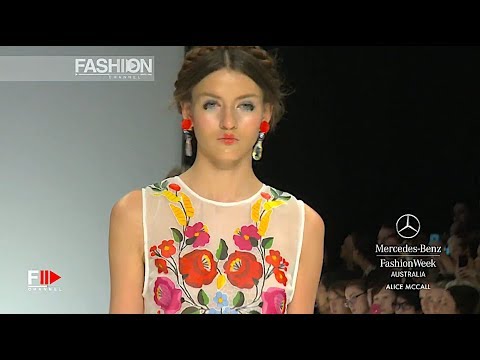 ALICE MCCALL Spring Summer 2012 2013 Australian Fashion Week - Fashion Channel