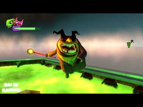 Yooka Laylee Walkthrough Part 46 - Final Boss and Ending Cutscenes!