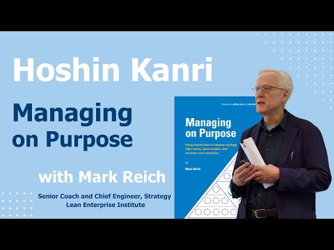 Hoshin Kanri: Managing on Purpose | Mark Reich