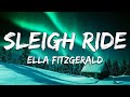 Ella Fitzgerald - Sleigh Ride (Lyrics)