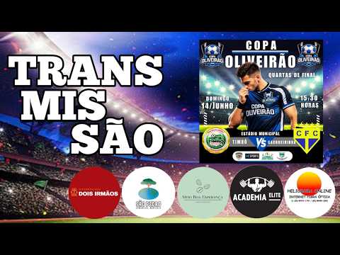 COPA OLIVEIRÃO CONCEIÇÃO DAS PEDRAS QUARTAS DE FINAL TIMBÓ X CACHOEIRINHA