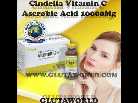 Cindella vitamin c ascrobic acid 10000mg 20ml injection glut...