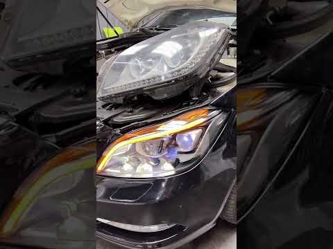 For Mercedes-Benz CLS218 old modified new multi-beam headlights