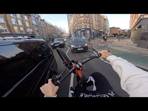 GoPro POV Wheelies Through London City!