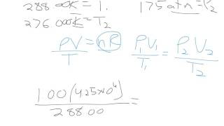 Mixed Gas Laws Worksheet Solutions