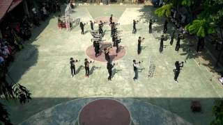 Brass Line instrumen , marching band dwitunggal (MBDT)