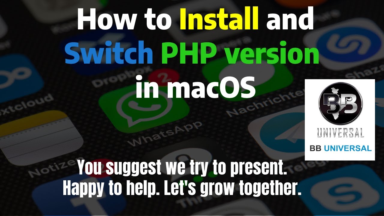 How to Install and Switch PHP version in macOS | Quick and Easy