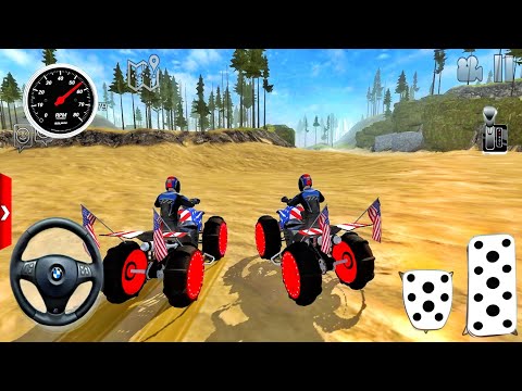 Offroad Dirt ATV Monster Quad Motor Bikes Driving Gameplay | Offroad Outlaws 3D Android Game