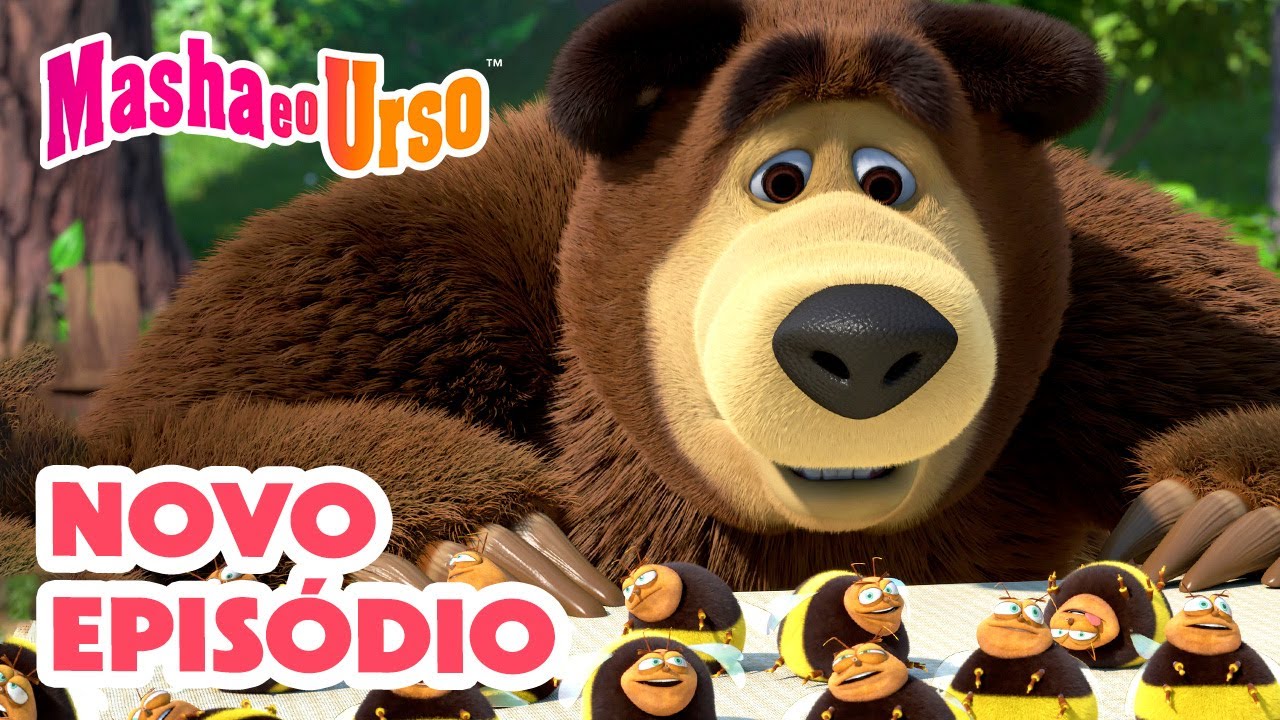 Masha e o Urso 👱‍♀️🐻💥 Novo episódio 2025 🐝 Mel-hor se exercitar 🏋️ Compilação para crianças