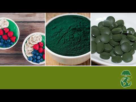 Organic spirulina 120 tablets 500 mg, non prescription