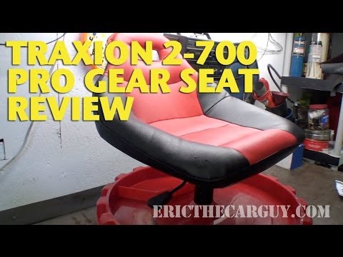 Traxion 2-700 Pro Gear Seat Review -EricTheCarGuy