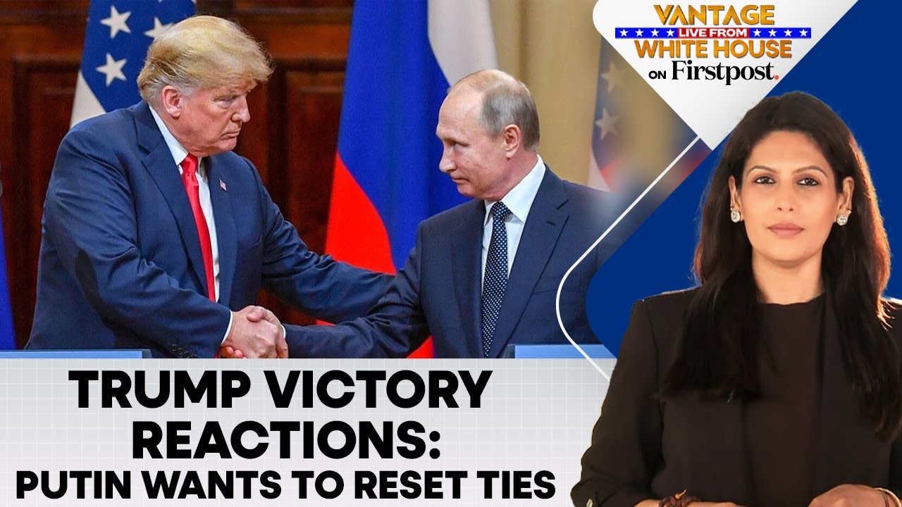 Putin Officially Congratulates Trump: Says Reset in Ties Possible | Vantage with Palki Sharma