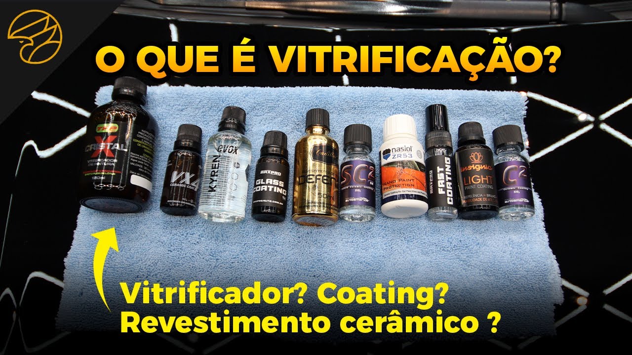 O QUE É VITRIFICADOR? COATING É DIFERENTE?