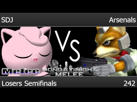 MNM 242 - SDJ (Jigglypuff) vs TLOC | Uncle Mojo (Fox) Losers Finals - Melee