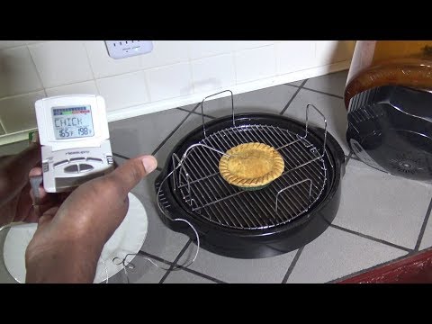 Frozen Chicken Pot Pie, NuWave Oven Heating...