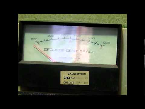 Controle de Temperatura - Produção de Peça de Tungstenio