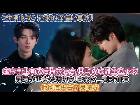 《驕陽似我》遲來的深情比草賤！莊序事業有成後悔求複合，林嶼森吃醋坐立不安。聶曦光正大光明護夫，莊序這一刻才知道，他徹底失去了聶曦光。