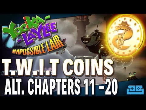 YOOKA LAYLEE AND THE IMPOSSIBLE LAIR |  COIN LOCATIONS ALTERNATE CHAPTERS 11 - 20 (NO COMMENTARY)