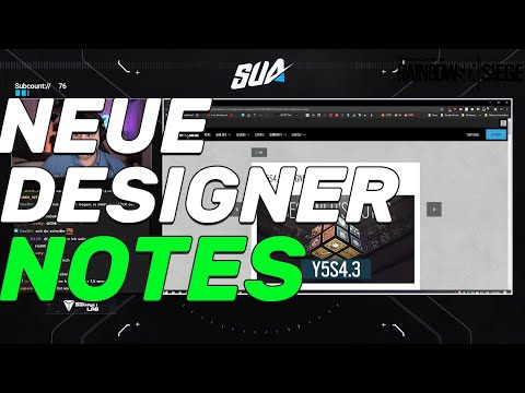 Die Neuen DESIGNER NOTES! Sua erklärt| Rainbow Six Siege