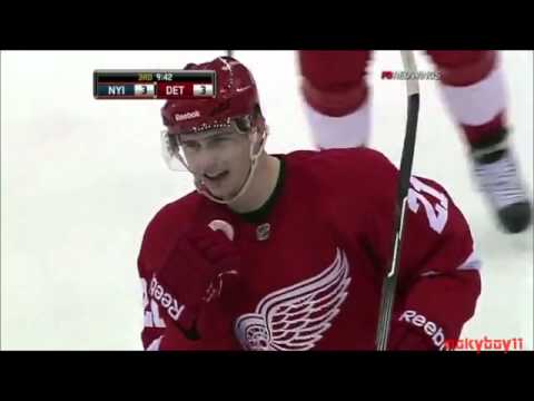 Tomas Tatar First NHL Goal 31/12/2010