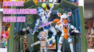 The FNAF Sister Location Office Sets are INCREDIBLE!