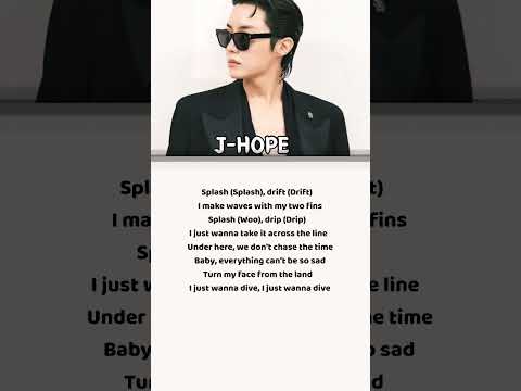 BTS [Swim] lyrics (j-hope part lyrics)#jhpoe #bts #lyrics #kpop #arirang
