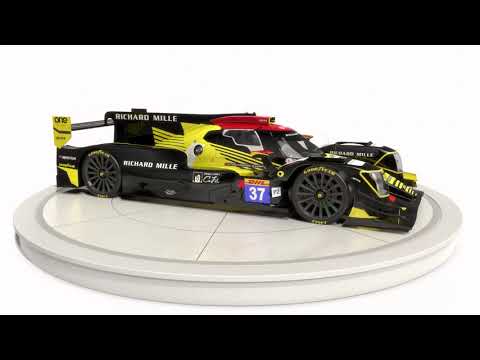 Jackie Chan DC Racing WEC LMP2 Season 2019 2020 3D model