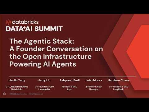Watch: The Agentic Stack: A Founder Conversation on the Open Infrastructure Powering AI Agents