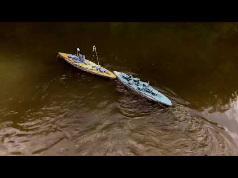 HMS Erin vs SMS Westfalen