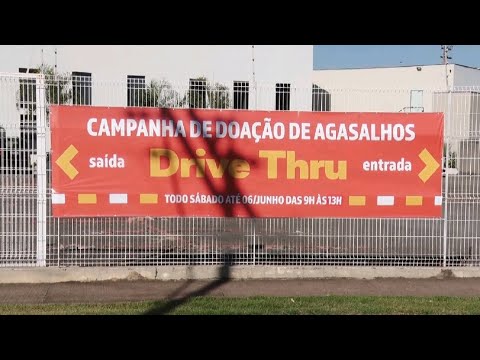 Igreja do Nazareno realiza campanha de doação no sistema drive thru