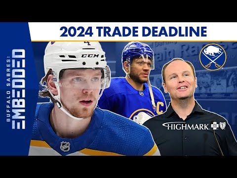 "A Different Look" | Behind The Scenes of The 2024 NHL Trade Deadline | Buffalo Sabres Embedded