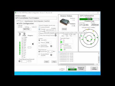 ZachTek WSPR Transmitter Setup 2 (In-depth config)