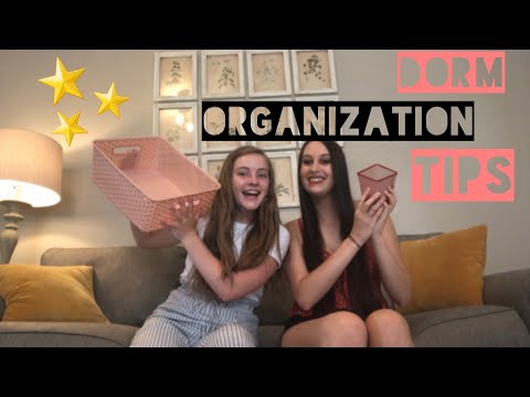 Dorm Organization Tips